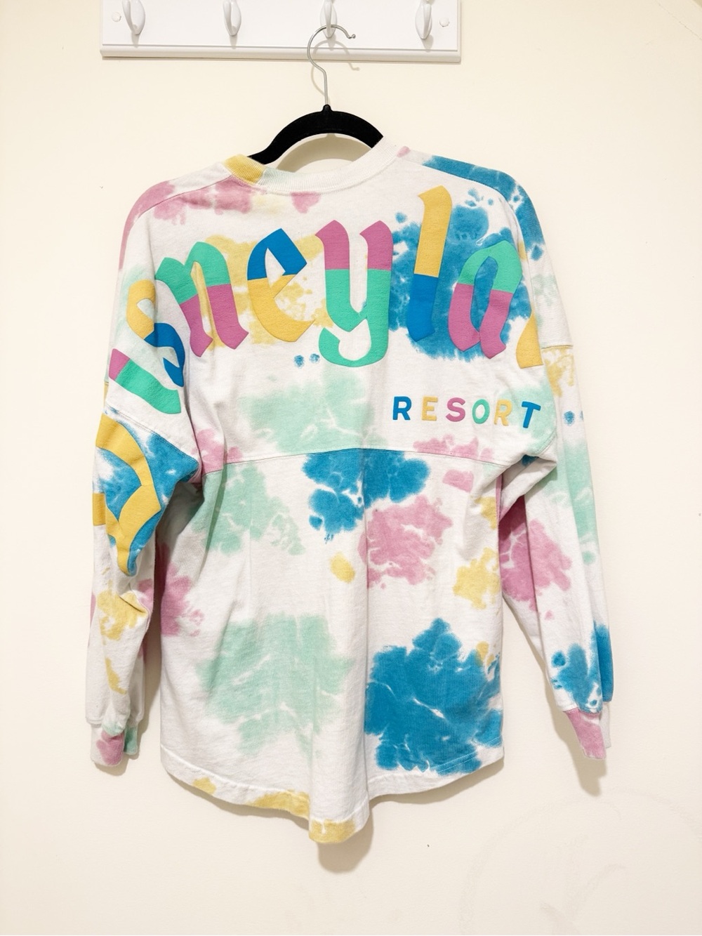 Disney Tie-Dye Long Sleeve Shirt - spirit Jersey